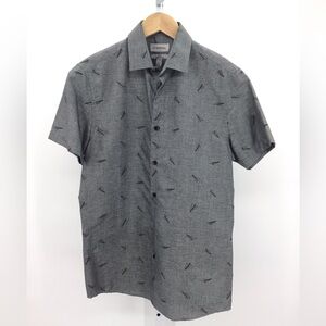 #116 LIVE La Chateau Mens Button Up Size S